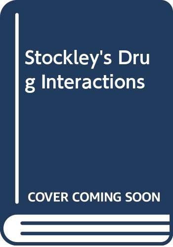 Libro Stockley Interacciones Farmacológicas  De Ivan H Stokl