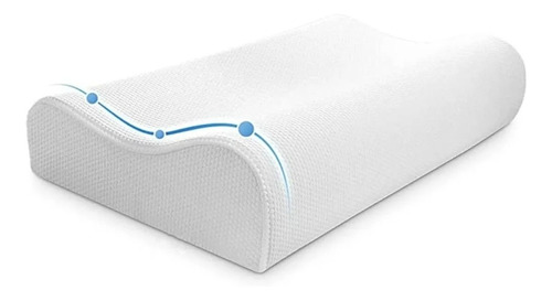 Almohada Memory Pillow Ortopédica Indeformable Con Aloe Vera