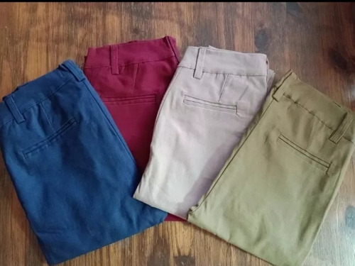 Pantalones De Vestir,bengalína Marca No End Chupin,original