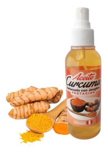 Aceite Para Masajes Curcuma 