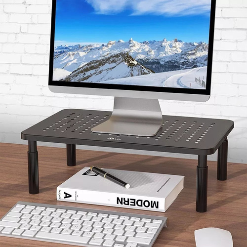 Soporte Para Monitor Pc Regulable En Altura, Base De Monitor