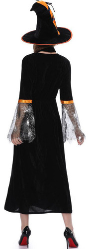 Disfraz De Bruja De Halloween Para Cosplay, Disfraz De Bruja