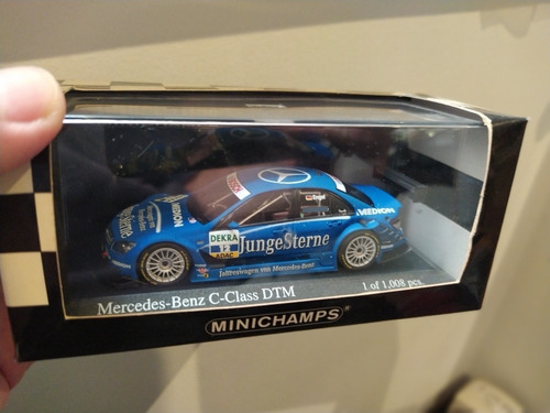 Mercedes Benz C Dtm 1 43 Coleccion Mide 11cm Minichamps