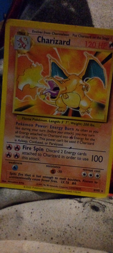 Charizard Stage2 120hp 100 De Daño