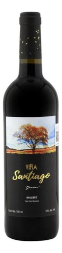 Pack De 6 Vino Tinto Viña Santiago Malbec 750 Ml