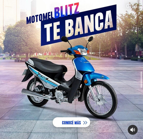Imagen 7 de 14 de Motomel Blitz 110 0km 2022 Ap No Uno Keller Crono Smash Trip