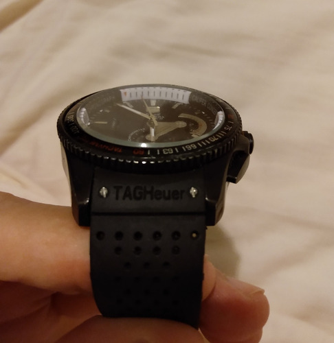 Relógio Tag Heuer Carreira Perto , Borracha Silicone D'água