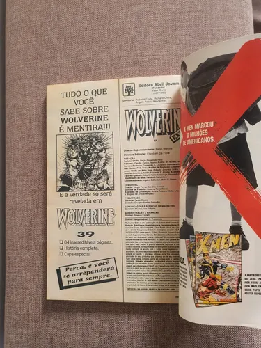 Wolverine Extra Número 1! Editora Abril Ano 1995. | Parcelamento