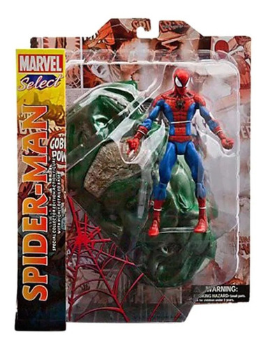 Figura De Acción Spiderman Marvel Select *envio Gratis*