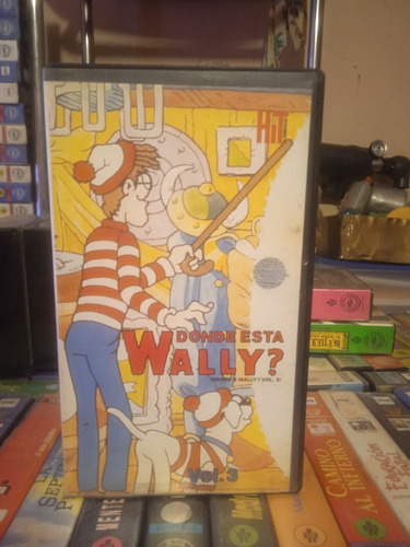 Vhs Donde Esta Wally? Caricaturas Animacion