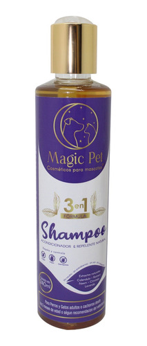 Shampoo Mascotas 3 En 1 240ml