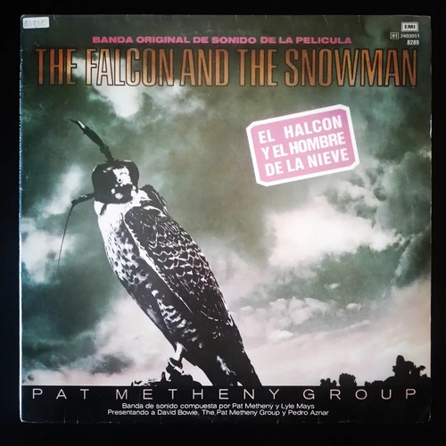 Vinilo Pat Metheny - The Falcon And The Snowman - 1985 - Exc