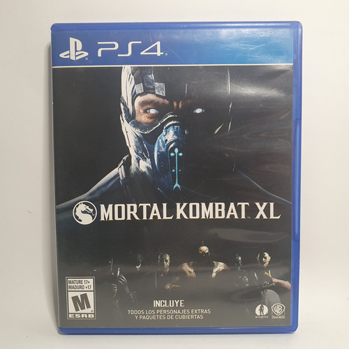 Juego Ps4 Mortal Kombat Xl - Fisico