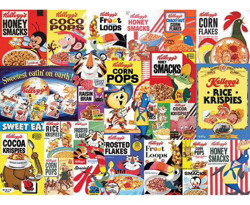 Rompecabezas De 1000 Piezas Favoritos De Cereales