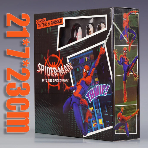 F1 Wa Peter B. Parker Spider-man No Spider-verse Modelo De