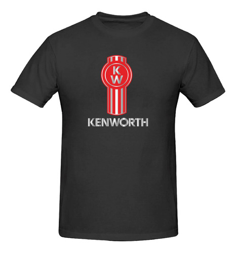 Playera Mod Kenworth Logo Estampado Reflejante