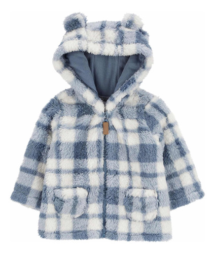 Campera Carters. Bebe. Sherpa Suave. Hermosa. Talle 3m