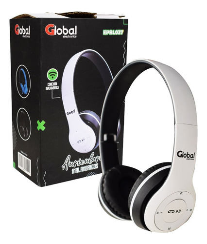 Auricular Global Electronics Epbl037 Blanco