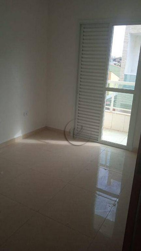 Imagem 8 de 22 de Cobertura Com 2 Dormitórios Para Alugar, 110 M² Por R$ 1.800,00/mês - Vila Lucinda - Santo André/sp - Co0853