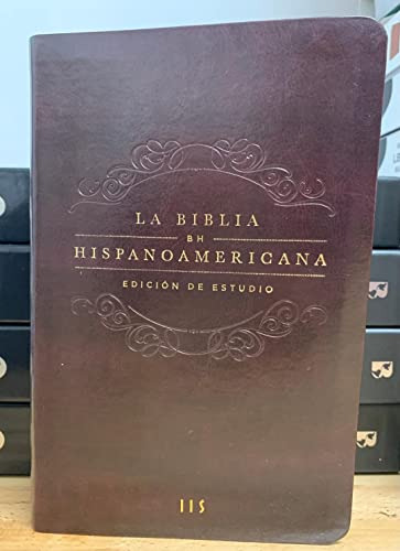 Biblia Hispanoamericana La - Edicion De Estudio - Tapa De Cu