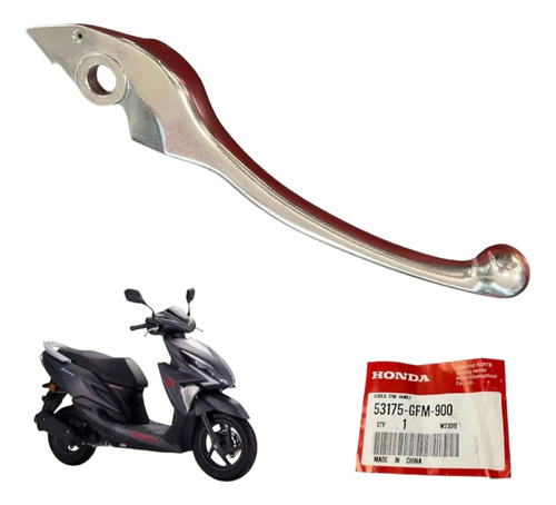 Manija De Freno Original Para Moto Honda Elite 125 P