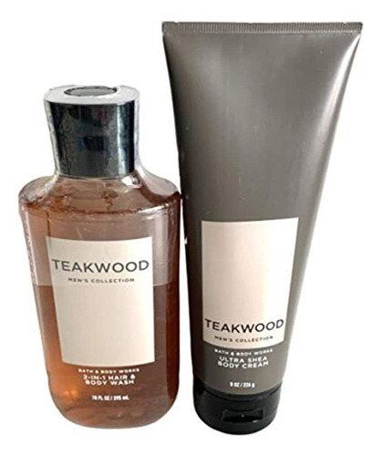 Bath And Body Works Coleccion Teakwood Para Hombre Ultra Sh