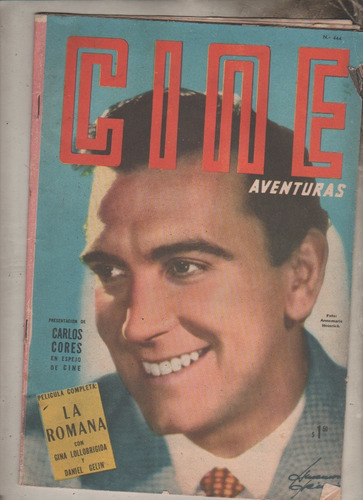 Antigua Revista * Cine - Aventuras * Fotonovela - Año 1955 