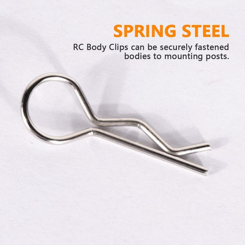 100pcs Rc Body Clips, Rc Body Clips Pins, Rc Clips For 1/16