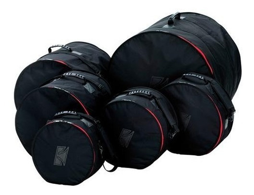 Tama Dss62s Funda Bateria 6 Piezas Accel Drum Bag Set Color Negro