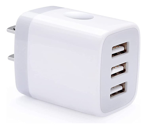 Adaptador De Cargador De Pared Usb, 1pc 18w/3amp Fast Multi