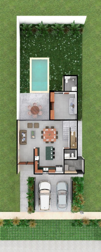 Casa En Privada Con Casa Club Y Amenidades. Palta 152 Mod. E