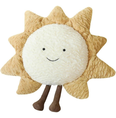 Almohada Solar Para Decoración Del Hogar, Cojín Suave De Sol