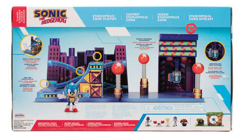 Sonic Playset 40488 The Hedgehog 35cm Juego Studiopolis