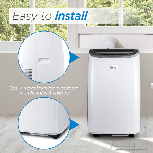 Aire Acondicionado Portátil Black+decker 10,000 Btu Blanco