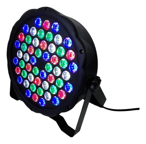 Canhão Refletor 54 Leds Rgbw Bivolt Dmx Strobo Wt-0012