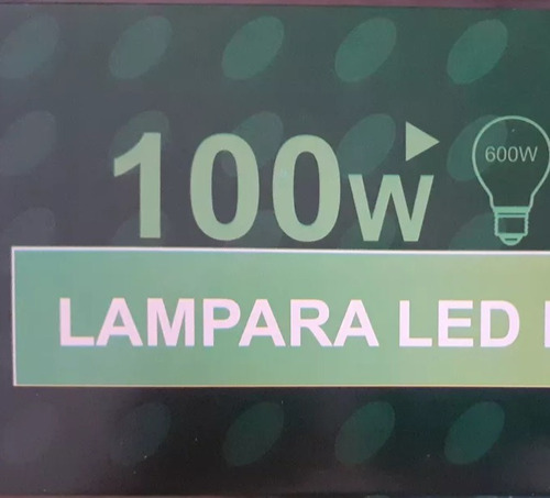 Lampara Led 100w Antipolvo Techo 120 Cm 6500k Conector T5