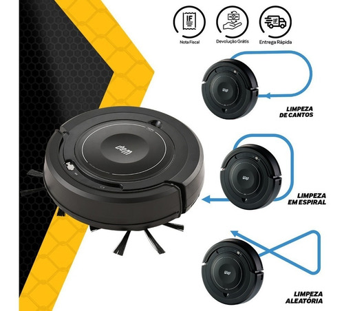 Imagem 5 de 5 de Robô Aspirador Robot W100 Bivolt Wap Vap