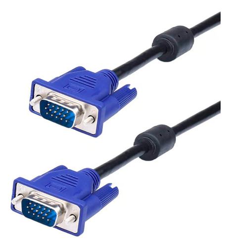 Cabo De Video Vga Monitor Com Filtro Blindado 3,00 Metros