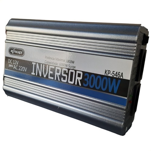 Transforme 12v Em 220v Com O Inversor Knup Kp-546a