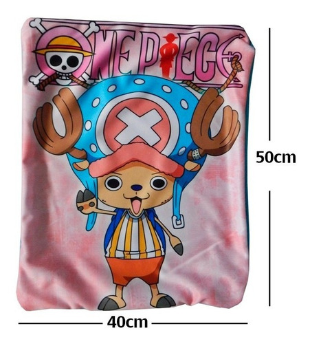 Imagen 1 de 1 de Funda De Almohada One Piece Chopper Gran Calidad Y Precio