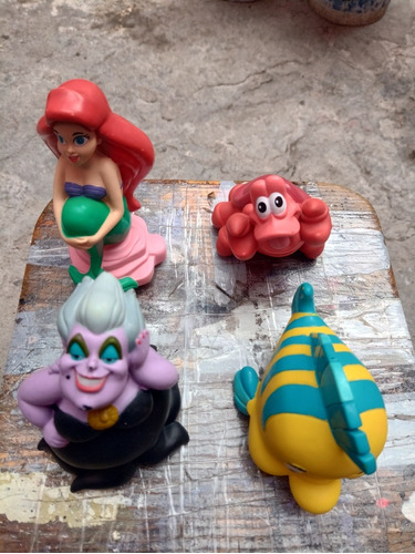 4 Figuras De La Sirenita 