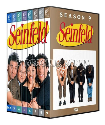 Seinfeld 9 Temporadas Dvd Serie Pack Completa