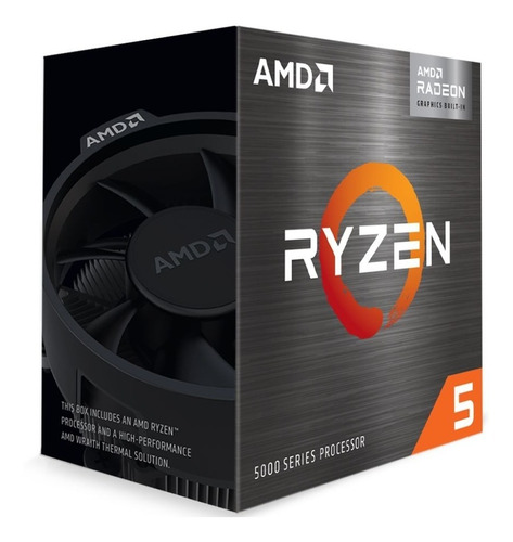 Imagen 1 de 4 de Procesador Gamer Amd Ryzen 5 5600g Con Video Am4 Radeon