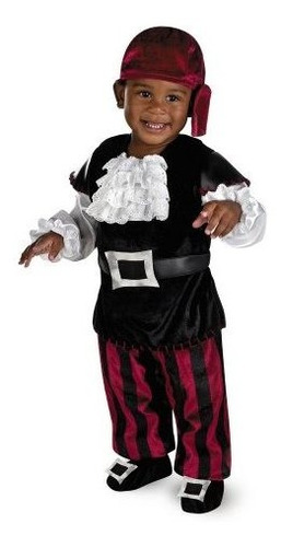 Demasiado Lindo Demasiado Spook Puny Pirate - Talla: 12-18 M