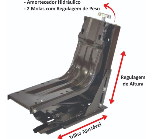 Banco Para Trator New Holland Ts6000 / 6020 / 6030 / 6040
