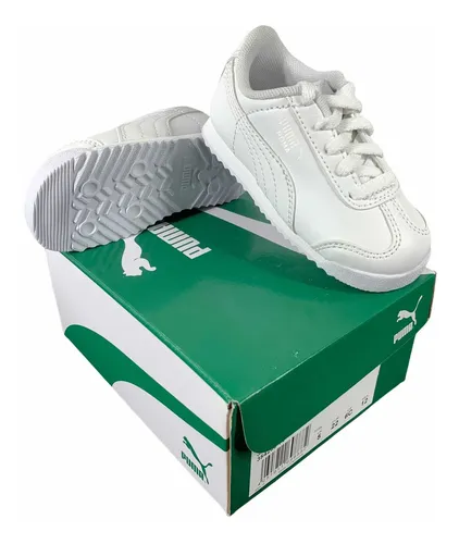 Tenis Puma Roma Bebe Blanco Basic 354260 14 Look Trendy