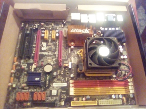 Imagen 1 de 3 de Tarjeta Madre Ecs Elitegroup A790gxm-a Black Series