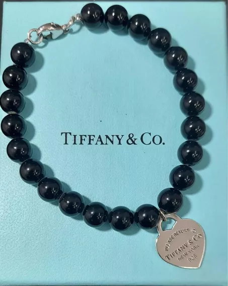 Pulsera Plata 925 - Onix Tiffany & Co