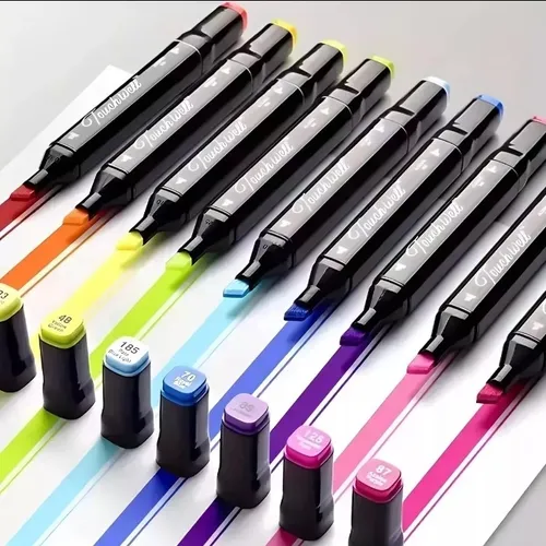 Fibrones Touch Doble Punta X 24 Unidades