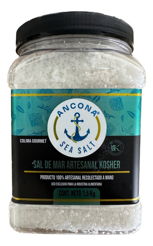 Ancona Sal De Mar Artesanal Kosher 1.5kg